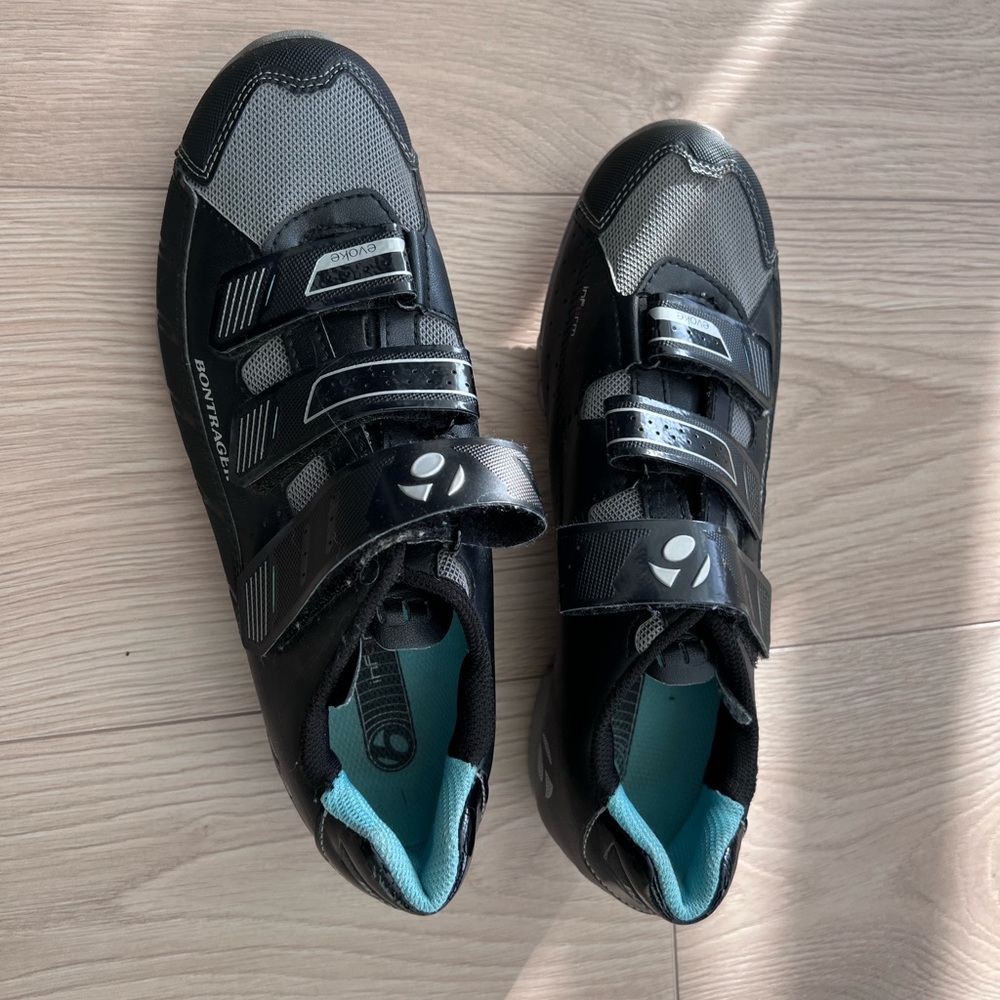 Black and Gray Athletic Shoes